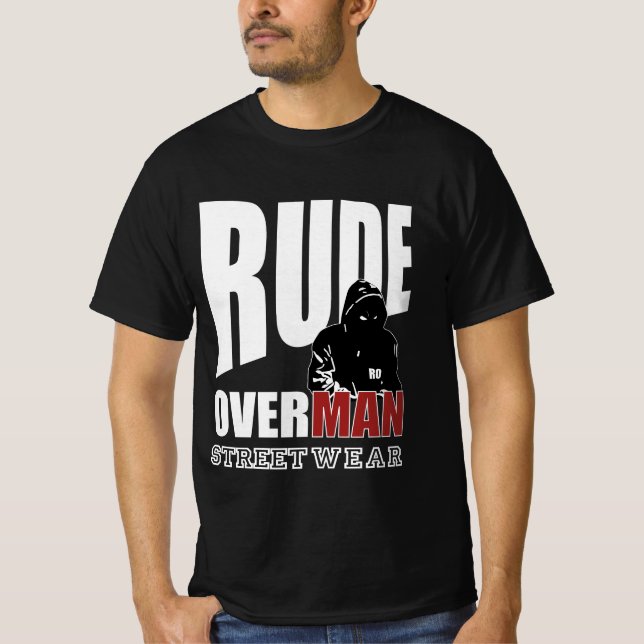 Camiseta Overman Streetwear Logo (Frente)