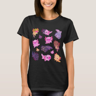 Camiseta Oversized axolote feliz