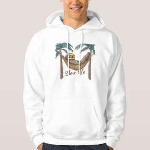 Camiseta Oversized Preguiça Relaxando em uma Rede
