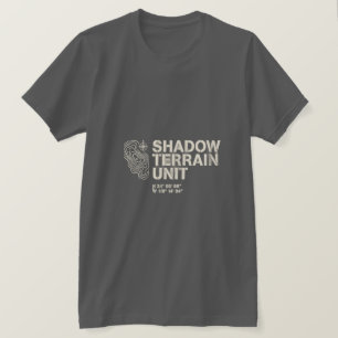 Camiseta Oversized Tático Terreno Sombrio