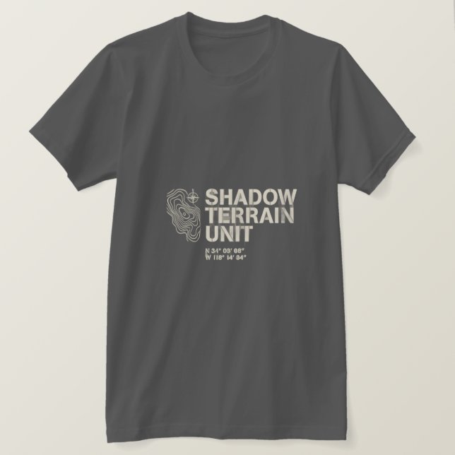 Camiseta Oversized Tático Terreno Sombrio (Frente do Design)