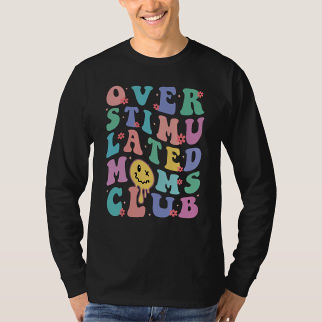 Camiseta Overstimulated Moms Club  5 (Frente)