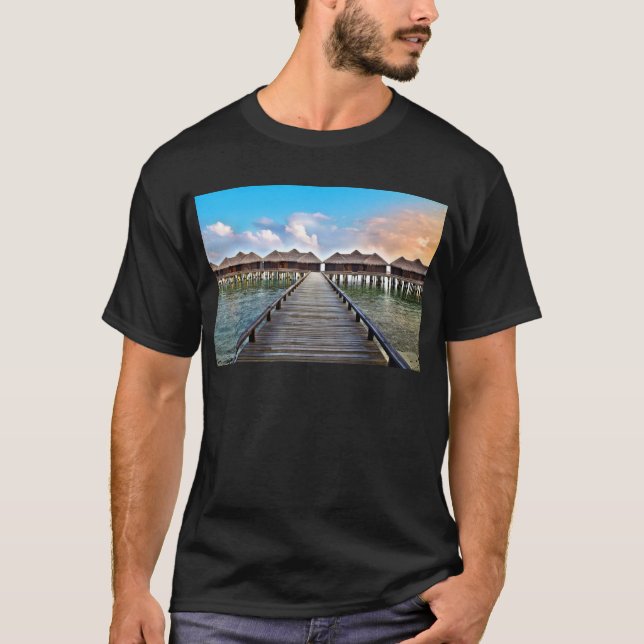 Camiseta Overwater Bungalows (Frente)