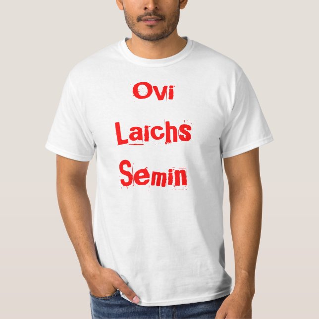 Camiseta Ovi Laichs Semin (Frente)