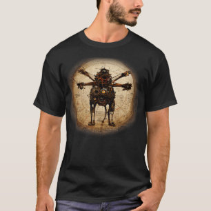 Camiseta Ovino Surreal-boqueiro australiano L