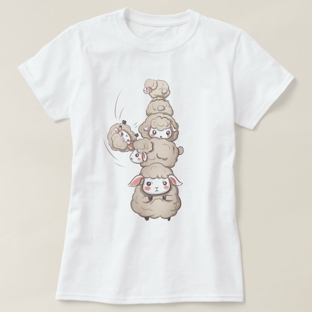 Camiseta Ovinos (Frente do Design)