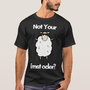 Camiseta Ovinos de Língua Estrangeira Legal em Inglês Escol