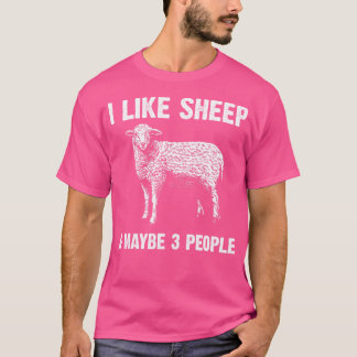 Camiseta Ovinos Engraçados Para Animais De Criação