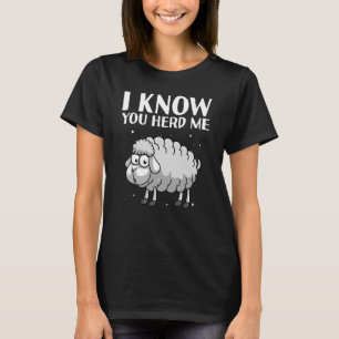 Camiseta Ovinos legal Para Homens Mulheres Carneiros