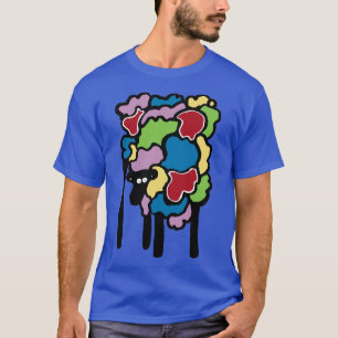Camiseta Ovinos multicoloridos