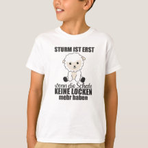 Ovinos Nortes de Tempestade na Alemanha Mar do Nor