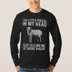 Camiseta Ovinos Para Homens Proprietários De Bovinos Animai