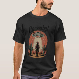 Camiseta Óvni Alienígena Vintage Death Valley Roswell Novo