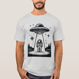 Camiseta OVNI Astronauta - Encontro Alien