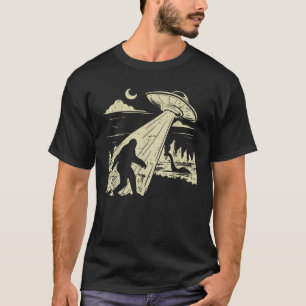 Camiseta OVNI Bigfoot Sasquatch Lochness Monster Funny Beli