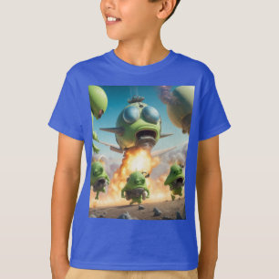 Camiseta OVNI de Alienígena de exploração
