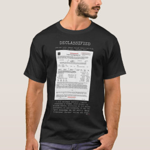 Camiseta OVNI - Desclassificado DOW-UAP-D044,RFRF,GOLFO DE