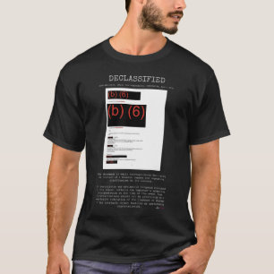 Camiseta OVNI - Desclassificado DOW-UAP-D050, Email, INDOPA