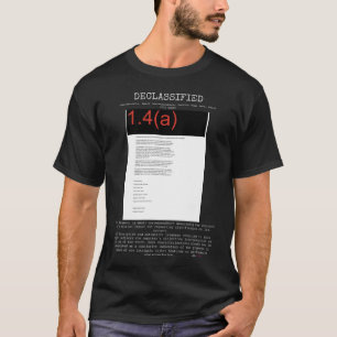 Camiseta OVNI - Desclassificado DOW-UAP-D051, Email PACIFIC