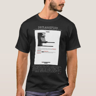 Camiseta OVNI - Desclassificado DOW-UAP-D054, M.R. Mediterr
