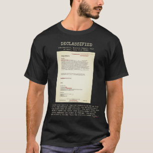 Camiseta OVNI - Desclassificado DOW-UAP-D075, M.R, GOLFO DE
