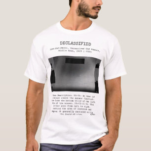 Camiseta OVNI - Desclassificado DOW-UAP-PR041, Oriente Médi