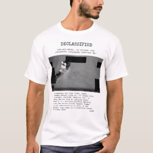 Camiseta OVNI - Desclassificado DOW-UAP-PR080, "20 de outub