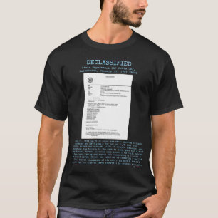 Camiseta OVNI - DOS.UAP C2 Desclassificado, CAZAQUISTÃO JAN