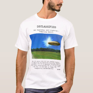 Camiseta OVNI - Esboço Composto da Visão SEP23 Desclassific