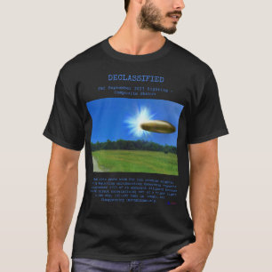 Camiseta OVNI - Esboço Composto da Visão SEP23 Desclassific