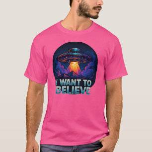 Camiseta OVNI - Quero Acreditar