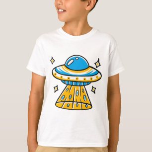 Camiseta OVNI (Whimsical Colortion Space)