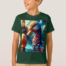 Camiseta Ovo Colorido e Ovo Ouro