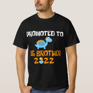 Camiseta Ovo De Dinossauro Promovido Ao Irmão Grande