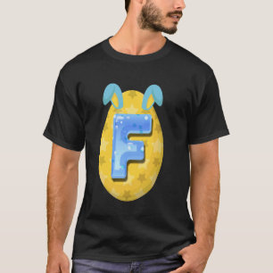 Camiseta Ovo de Páscoa Alfabeto ABCs Aprendizado Divertido