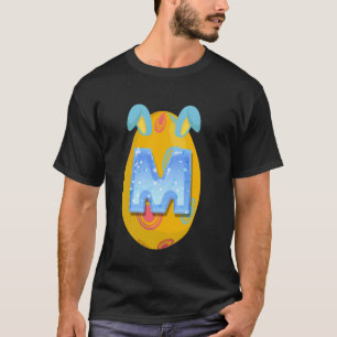 Camiseta Ovo de Páscoa Alfabeto ABCs Aprendizado Divertido
