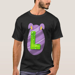 Camiseta Ovo de Páscoa Alfabeto ABCs Aprendizado Divertido