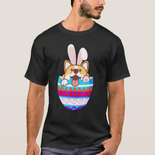 Camiseta Ovo de Páscoa Corgi Corgi