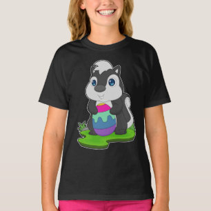 Camiseta Ovo de Páscoa de Páscoa Skunk