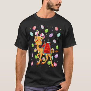 Camiseta Ovo de Páscoa do Coelho Camelo Domingo de Páscoa