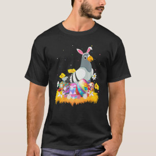 Camiseta Ovo de Páscoa Engraçado Pássaro Pombo Fofo Domingo