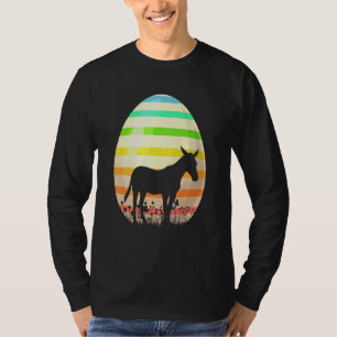 Camiseta Ovo de Páscoa Estilo de Vintage Mule Ovo de Páscoa