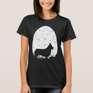 Camiseta Ovo de Páscoa Estilo Vintage Retro Corgi Galês Cac
