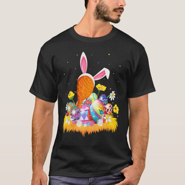 Camiseta Ovo de Páscoa Frango Frito Domingo de Páscoa (Frente)