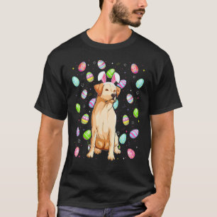 Camiseta Ovo de Páscoa Labrador Retriever Cachorro Doming