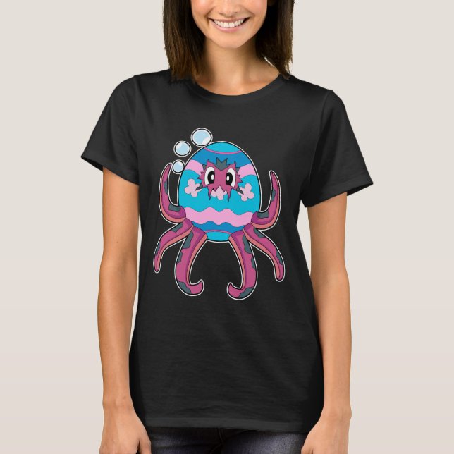 Camiseta Ovo de Páscoa polvo Páscoa (Frente)