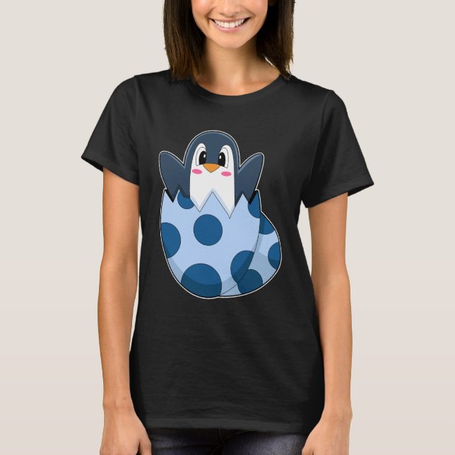 Camiseta Ovo de pinguim (Frente)
