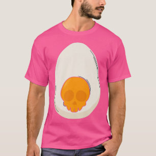 Camiseta Ovo Devorado Fosse Diabo Cavalos Halloween Ovo