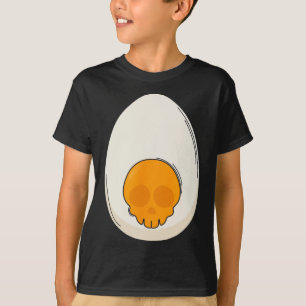 Camiseta Ovo Devorado Fosse Diabo Cavalos Halloween Ovo