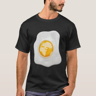 Camiseta Ovo Frito Com Terra Globe em Yolk